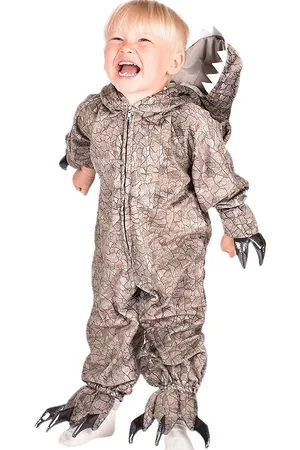 Den Goda Fen Spinosaur Costume Toys Costumes & Accessories Character Costumes Brown