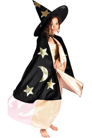 Den Goda Fen Magician W Hat Toys Costumes & Accessories Character Costumes Black