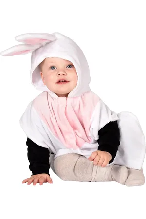Den Goda Fen Rabbit Cape Toys Costumes & Accessories Character Costumes White