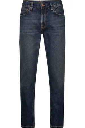 Nudie Jeans Gritty Jackson Blue Soil Designers Jeans Regular Blue