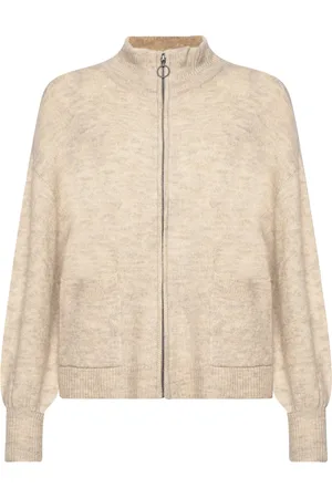FRANSA Frelvira Car 2 Tops Knitwear Cardigans Beige