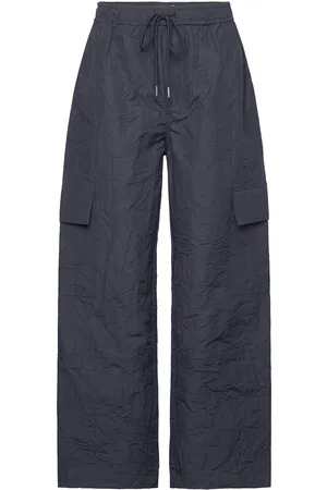 Part Two Feluccapw Pa Bottoms Trousers Wide Leg Navy