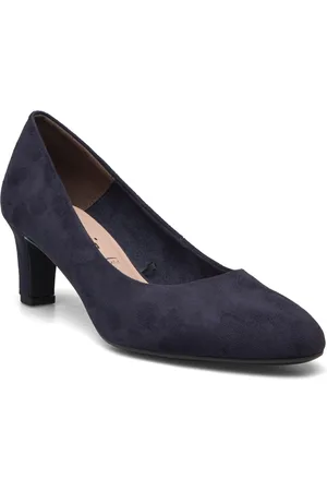Tamaris Women Court Sho Shoes Heels Pumps Classic Navy