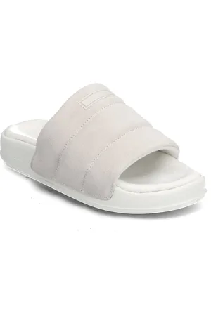adidas Adilette Essential W Sport Summer Shoes Sandals Pool Sliders White