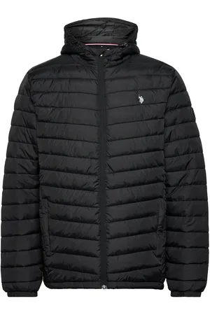 U.S. Polo Assn. Uspa Jacket Clas Men Vuorillinen Takki Topattu Takki Black