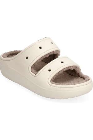 Crocs Classic Cozzzy Sandal Aamutossut Tohvelit Beige