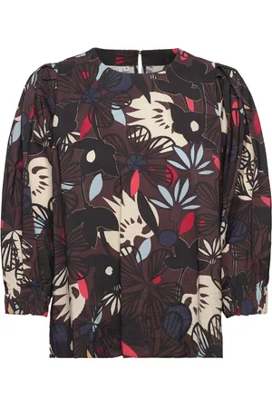 Masai Mabrisa Tops Blouses Long-sleeved Brown