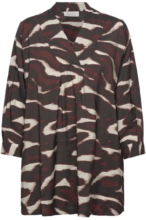 Masai Magona Tops Tunics Brown