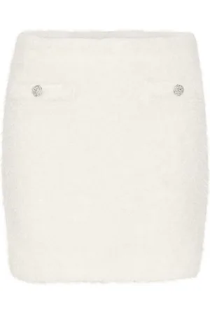 Gestuz Yalanagz Hw Mini Skirt Lyhyt Hame Cream