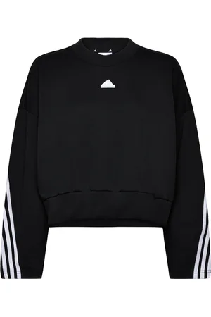 adidas W Fi 3S Swt Sport Sport Clothing Sport Sweat-shirts & Hoodies Sport Sweat-shirts Black