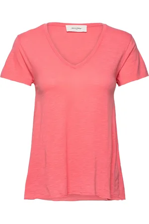 American Vintage Jacksonville Tops T-shirts & Tops Short-sleeved Coral