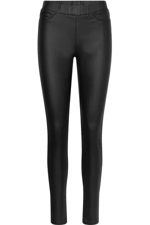 NORVIG Betty Coated Legging Bottoms Leggings Black