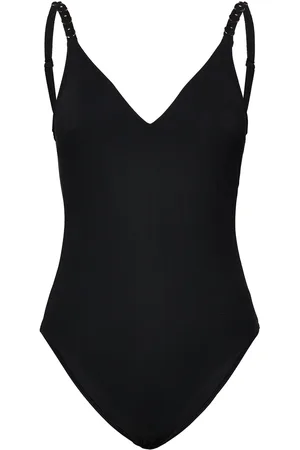 Chantelle Emblem Bikini Wirefree Triangle Spacer Swimsuit Uimapuku Uima-asut Black