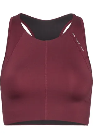 Casall Iconic Wool Lined Sports Bra Sport Bras & Tops Sports Bras - All Burgundy