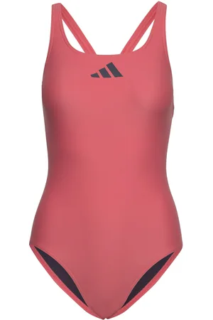 adidas 3 Bars Suit Sport Swimsuits Red