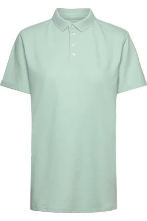 Clean Cut Silkeborg Stretch Polo Tops Polos Short-sleeved Green