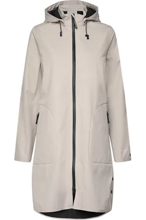 Ilse Jacobsen Rain Jackets Outerwear Rainwear Rain Coats Beige