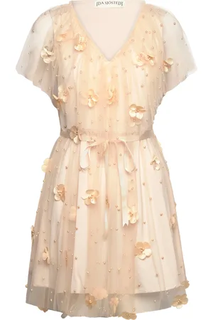 Ida Sjöstedt Aurelie Dress Designers Short Dress Cream