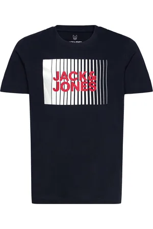 JACK & JONES Jjecorp Logo Tee Play Ss O-Neck Noos Jnr Tops T-shirts Short-sleeved Navy Jack & J S
