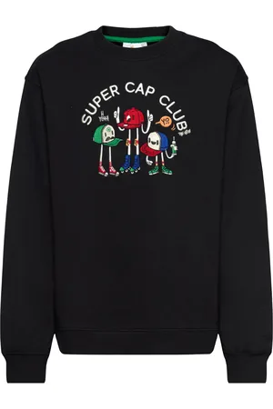 The New Tnjasper Os Sweatshirt Tops Sweat-shirts & Hoodies Sweat-shirts Black