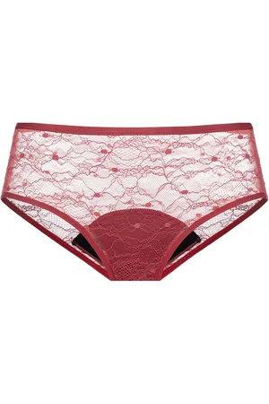 Dorina Vada/Eco-Moon Lace Hipster Classic Hipsterit Alushousut Alusvaatteet Red