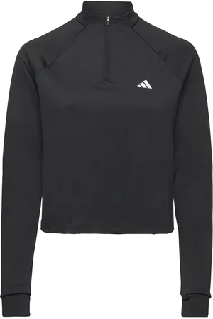 adidas Tr-Es 1/4Zip Sport Sweat-shirts & Hoodies Sweat-shirts Black