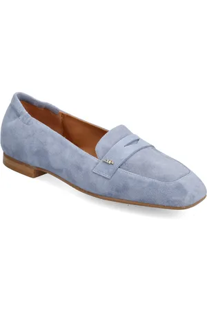 Billi Bi Ballerina Loaferit Matalat Kengät Blue