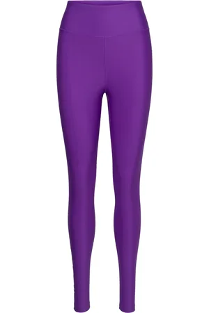 Casall Graphic High Waist Tights Sport Running-training Tights Purple