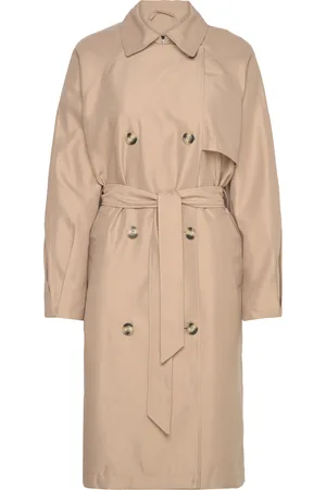 VERO MODA Vmdoreen Long Trenchcoat Boos Trenssi Takki Beige