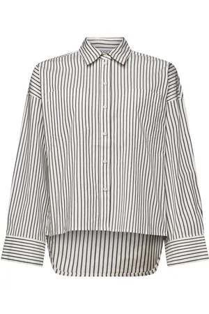ESPRIT Blouses Woven Tops Shirts Long-sleeved Black