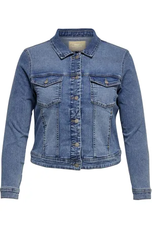 ONLY Carwespa Ls Jacket Light Blue Dnm Noos Farkkutakki Denimtakki Blue