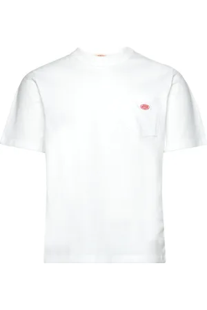 Armor.lux Basic Pocket T-Shirt Héritage Tops T-shirts Short-sleeved White