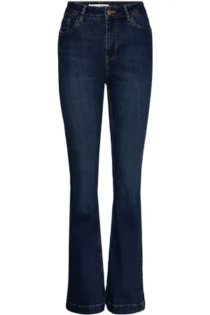 Pulz jeans Pzbecca Uhw Bootcut Leg Bottoms Jeans Flares Blue