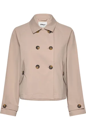 ONLY Onlapril Life Short Trenchcoat Otw Noos Trenssi Takki Beige