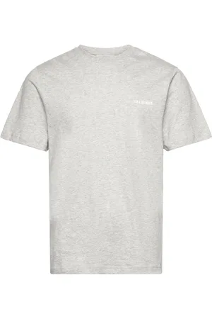 HAN Kjøbenhavn Regular T-Shirt Short Sleeve Designers T-shirts Short-sleeved Grey