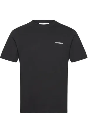 HAN Kjøbenhavn Regular T-Shirt Short Sleeve Designers T-shirts Short-sleeved Black
