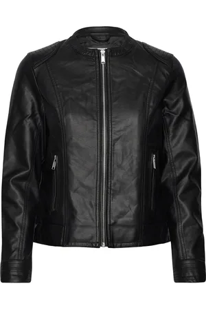 B YOUNG Byacom Jacket Nahkatakki Black