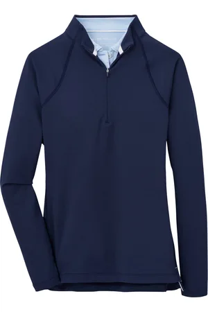 Peter Millar Raglan Perth Layer Sport Sweat-shirts & Hoodies Sweat-shirts Navy