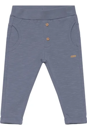 Minymo Pants Sweat Bottoms Sweatpants Blue