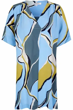 Masai Magamze Tops Tunics Blue
