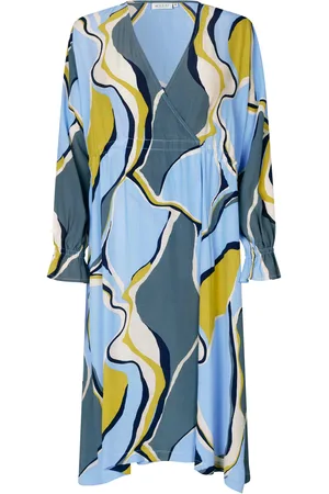 Masai Manorin Polvipituinen Mekko Blue
