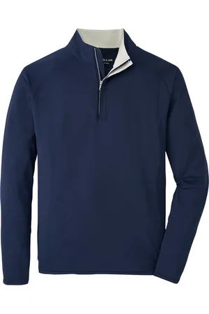 Peter Millar Stealth Performance Quarter-Zp Sport Sweat-shirts & Hoodies Sweat-shirts Navy