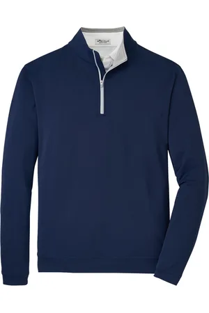 Peter Millar Perth Stretch 1/4 Zip Sport Sweat-shirts & Hoodies Sweat-shirts Navy