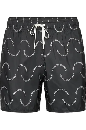 adidas Wave Logo Clx Swim Short Sport Shorts Black