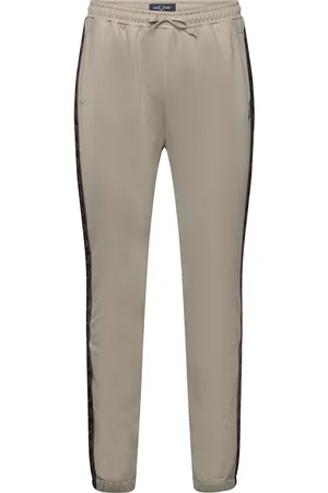 Fred Perry Seasonal Taped Trk Pant Bottoms Sweatpants Grey