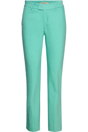 Mos Mosh Mmellen Night Pant Bottoms Trousers Straight Leg Blue