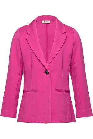 ONLY Kogpoptrash Life L/S Long Blazer Tlr Bleiseri Pink
