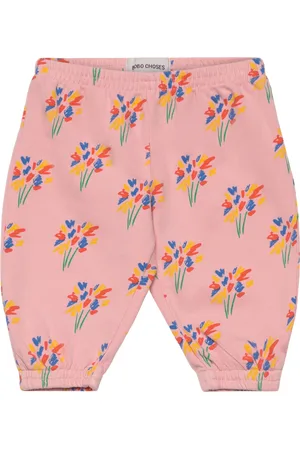 Bobo Choses Baby Fireworks All Over Jogging Pants Bottoms Trousers Pink
