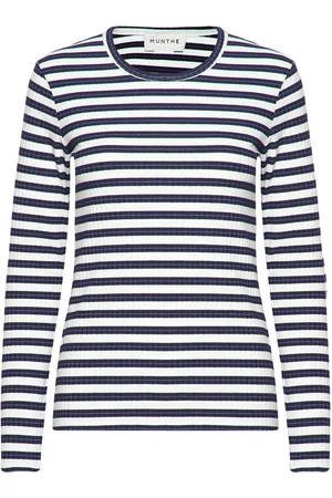 Munthe Jote Tops T-shirts & Tops Long-sleeved Blue