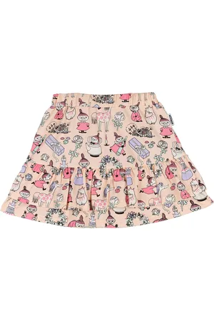Mumin Mys Kalas Kjol Dresses & Skirts Skirts Short Skirts Pink